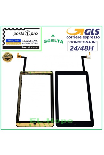 PANTALLA TÁCTIL CRISTAL Alcatel One Touch 7 P310A P310X DIGITALIZADOR ORIGINAL NEGRO