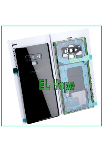 TAPA DE BATERÍA ORIGINAL SAMSUNG GALAXY NOTE 9 SM-N960 TAPA TRASERA NEGRA