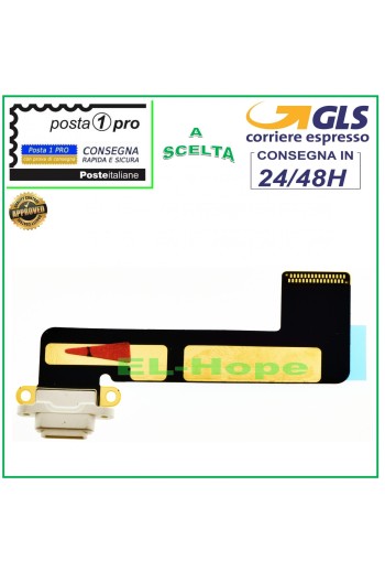 Conector de carga plano blanco para Apple iPad Mini A1432 A1454 A1455