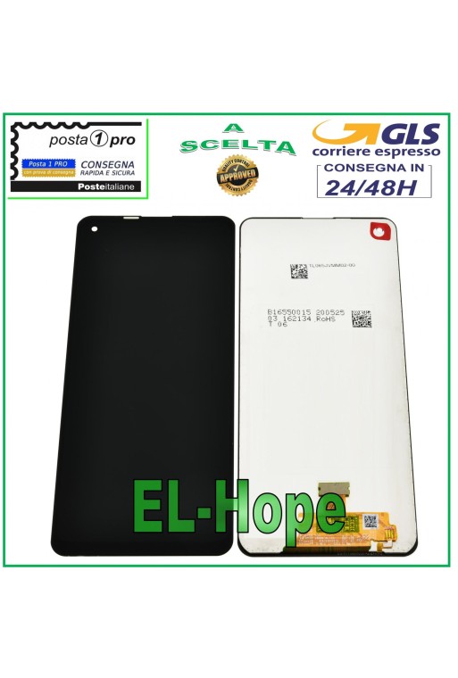 PANTALLA LCD PARA SAMSUNG GALAXY A21S SM-A217 SM-A217F PANTALLA TÁCTIL NEGRA
