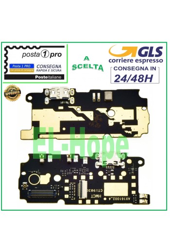 CONECTOR DE CARGA XIAOMI REDMI NOTE 4 MICRÓFONO JACK DOCK PCB CARGA MICRO USB