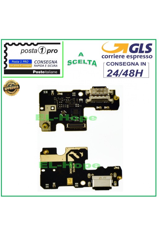 CONECTOR DE CARGA PLANO FLEX XIAOMI MI A3 CC9E MICROFONO DOCK PCB TIPO C CARGA