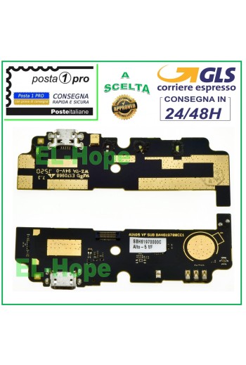 CONECTOR DE CARGA VODAFONE SMART PRIME 6 VF-895N MICRÓFONO PCB DOCK CARGA USB