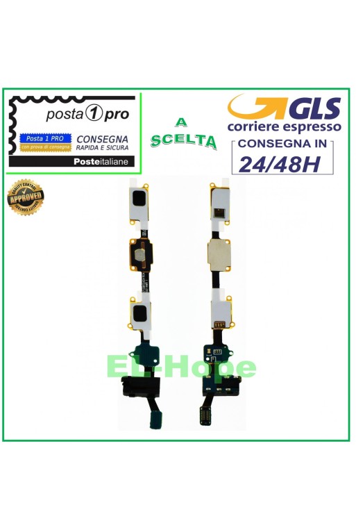 TECLADO PLANO FLEXIBLE CON BOTÓN HOME SAMSUNG GALAXY J7 2016 J710 FN AUDIO JACK 