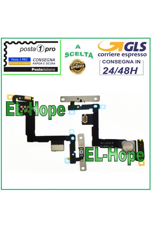 BOTÓN FLEXIBLE DE ENCENDIDO Y APAGADO PARA APPLE IPHONE 11, MICRÓFONO FLASH 821-02090-A1