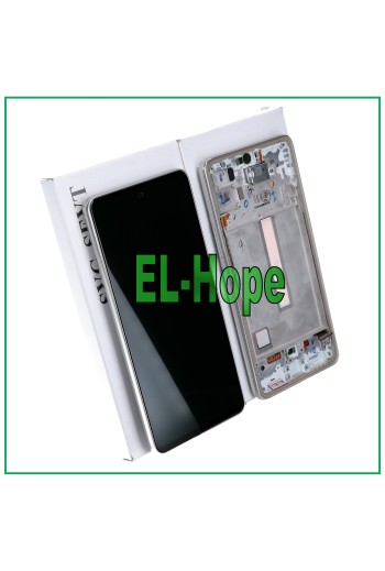 PANTALLA LCD + MARCO ORIGINAL SAMSUNG GALAXY A53 5G SM A536 A536B TÁCTIL BLANCO
