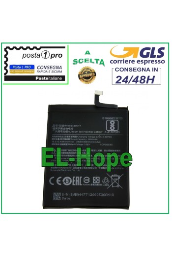 BATERIA BN44 PARA XIAOMI REDMI 5 / 5 PLUS MEE7 MEG7 MET7 4000 mAh IGUAL A LA ORIGINAL
