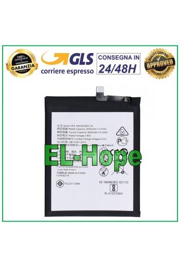 BATERÍA HB436380ECW PARA HUAWEI P30 ELE-L09 ELE-L29 3650 mAh IGUAL A LA ORIGINAL