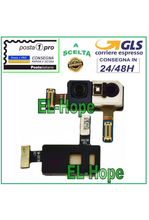 CÁMARA TRASERA PLANA FLEXIBLE SAMSUNG GALAXY S10 5G SM-G977N G977B CÁMARA TRASERA