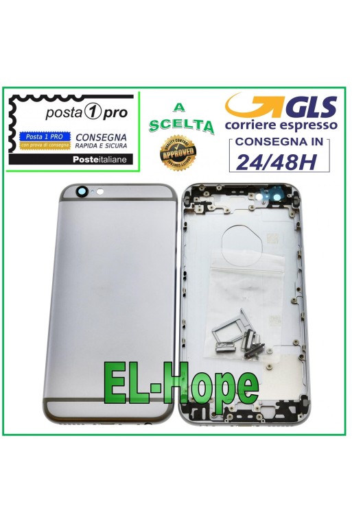 MARCO DE CARCASA TRASERA PARA APPLE IPHONE 6 6G CARCASA TRASERA GRIS