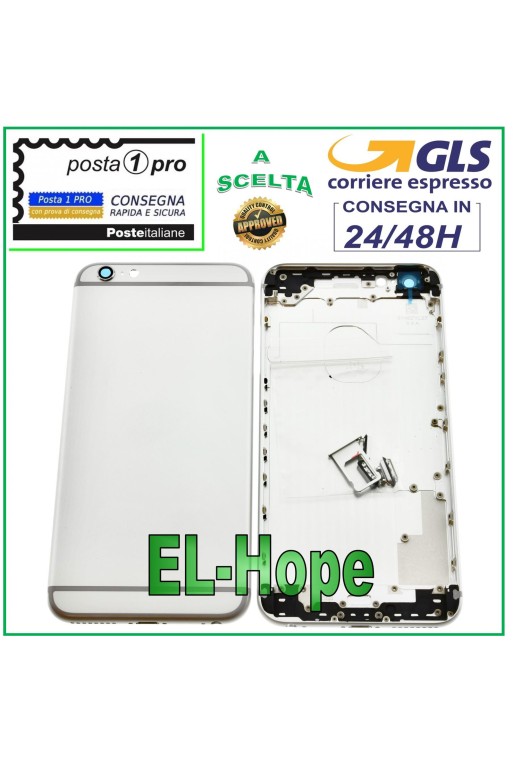 MARCO DE CARCASA TRASERA PARA APPLE IPHONE 6 PLUS CARCASA TRASERA BLANCA