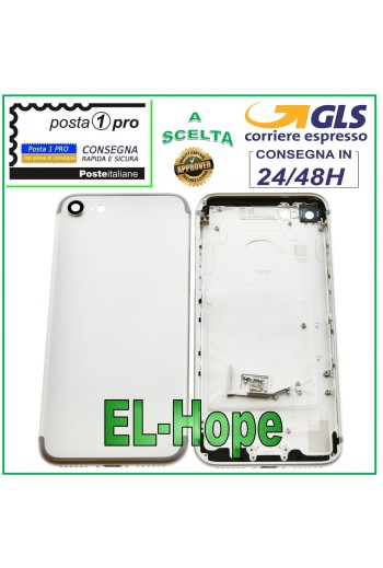 MARCO DE CARCASA TRASERA PARA APPLE IPHONE 7 CARCASA TRASERA BLANCA