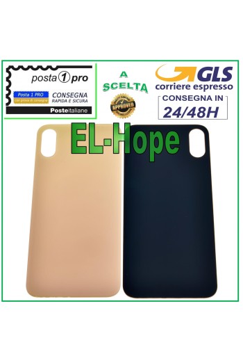CUBIERTA TRASERA DE BATERÍA DE CRISTAL PARA APPLE IPHONE XS CUBIERTA TRASERA ORO ROSA