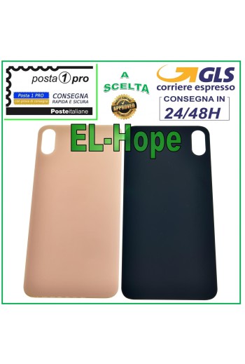 CUBIERTA TRASERA DE BATERÍA DE CRISTAL PARA APPLE IPHONE XS MAX CARCASA ROSA DORADA