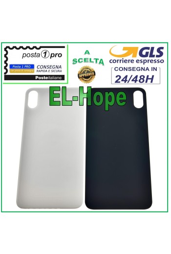 CUBIERTA TRASERA DE BATERÍA DE CRISTAL PARA APPLE IPHONE XS MAX CARCASA TRASERA BLANCA