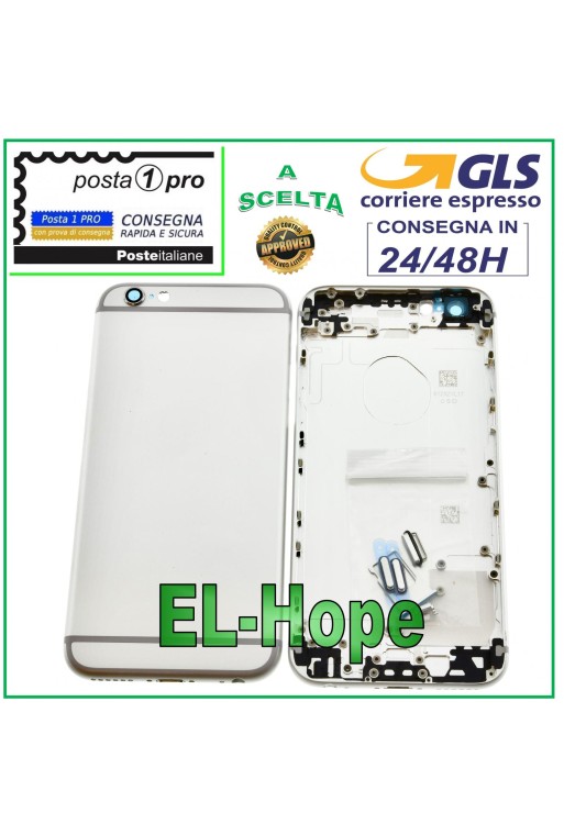 MARCO DE CARCASA TRASERA PARA APPLE IPHONE 6 CARCASA TRASERA BLANCA