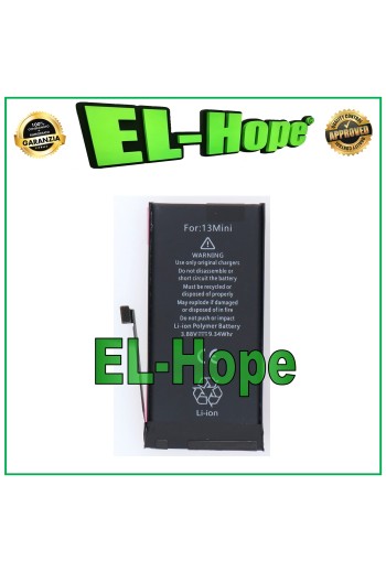 BATERÍA DE REPUESTO PARA IPHONE 13 MINI 2406 mAh 4,47 V