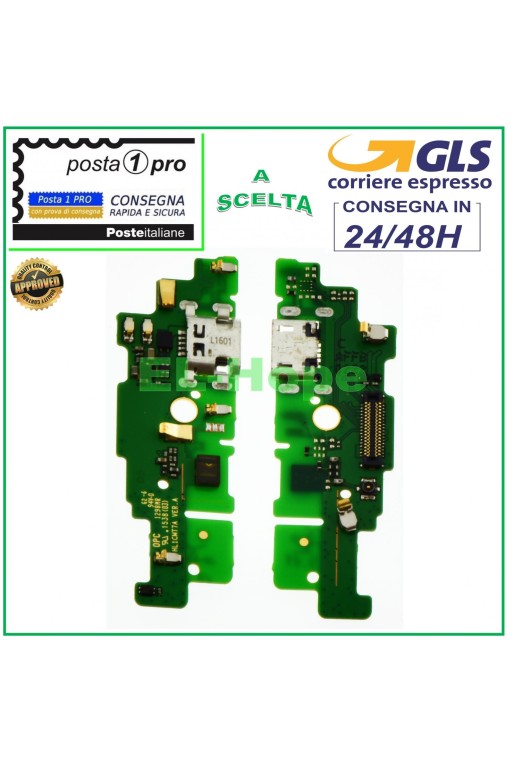 CONECTOR DE CARGA PARA HUAWEI ASCEND MATE 7 + MICRÓFONO BASE DE CARGA MICRO USB