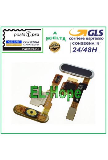 Botón Home Flex Plano Sensor Huellas Xiaomi Mi 5 Mi5 Negro