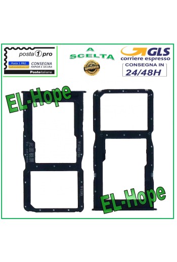 RANURA CARTUCHO TARJETA SIM MICRO SD HUAWEI P30 LITE MAR-LX1 NEGRO NEGRO