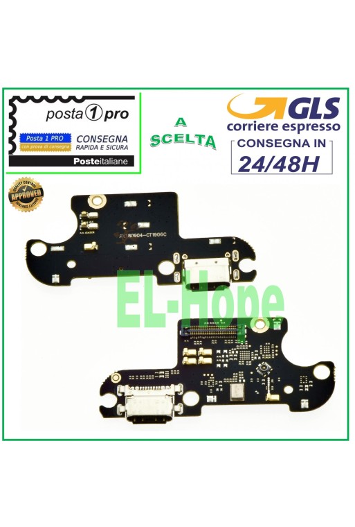 CONECTOR DE CARGA XIAOMI MI 8 LITE MICROFONO DOCK JACK PCB TIPO C CARGA