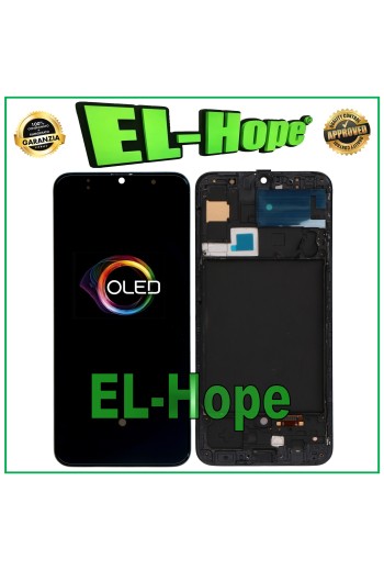 PANTALLA LCD OLED + MARCO IGUAL ORIGINAL CRISTAL TÁCTIL SAMSUNG GALAXY A30S SM A307F