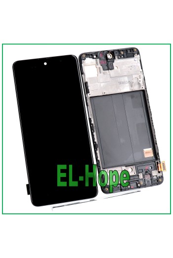 PANTALLA LCD OLED + MARCO PARA SAMSUNG GALAXY A51 SM A515 A515F PANTALLA TÁCTIL DE VIDRIO