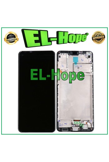 PANTALLA LCD + MARCO PARA SAMSUNG GALAXY A21S SM A217F PANTALLA TÁCTIL CRISTAL NEGRO