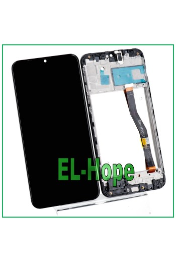 MARCO DE PANTALLA LCD PARI ORIGINAL SAMSUNG GALAXY M20 SM M205F PANTALLA TÁCTIL CRISTAL