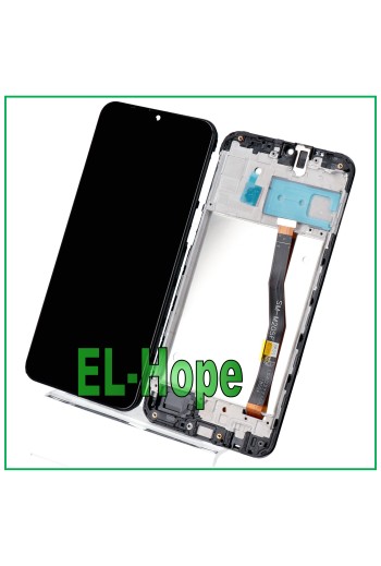MARCO DE PANTALLA LCD PARI ORIGINAL SAMSUNG GALAXY M20 SM M205F PANTALLA TÁCTIL CRISTAL