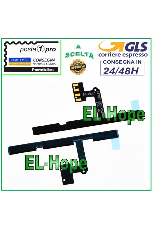TECLAS LATERALES PLANAS FLEXIBLES VOLUMEN ENCENDIDO APAGADO INTERRUPTOR WIKO UPULSE LITE