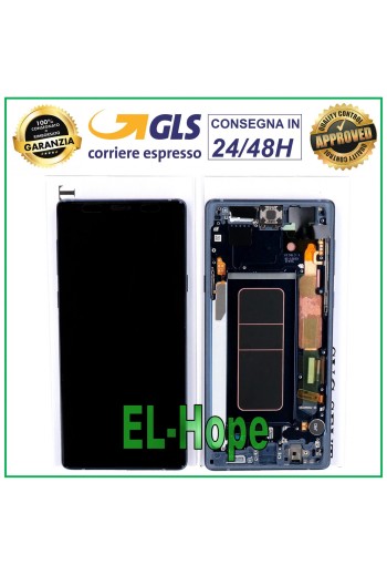 PANTALLA LCD ORIGINAL SAMSUNG GALAXY NOTE 9 SM-N960 SM-N960F PANTALLA TÁCTIL AZUL