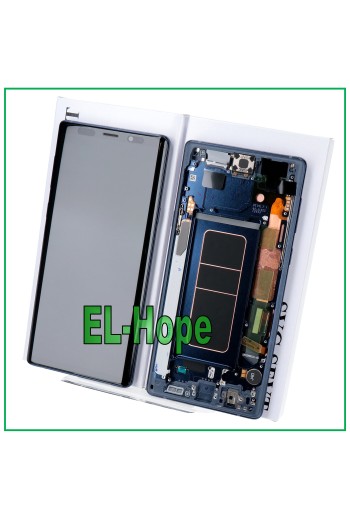 PANTALLA LCD ORIGINAL SAMSUNG GALAXY NOTE 9 SM-N960 SM-N960F PANTALLA TÁCTIL AZUL