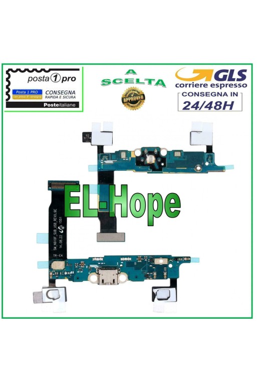CONECTOR DE CARGA SAMSUNG GALAXY NOTE 4 SM-N910F BASE PARA MICRÓFONO CARGA
