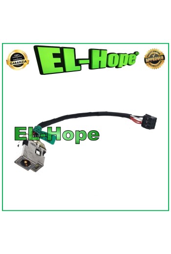 CONECTOR DE ALIMENTACIÓN DE CC PARA PORTÁTIL HP PAVILION 15-B CONECTOR DE ALIMENTACIÓN DE CARGA FLEXIBLE