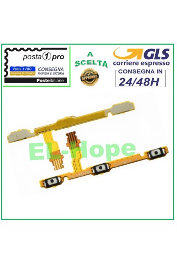 TECLAS LATERALES PLANAS FLEXIBLES VOLUMEN ENCENDIDO APAGADO PARA HUAWEI P8 LITE