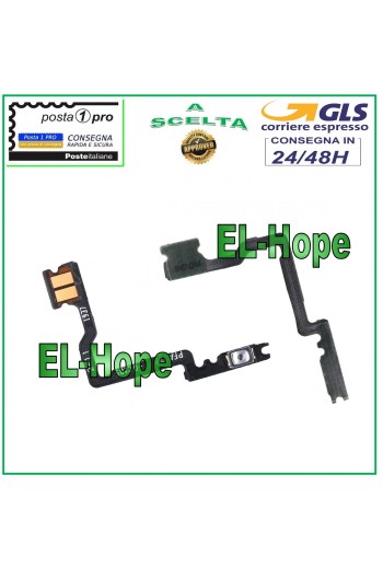 Botón flexible plano de encendido y apagado para OPPO A9 2020 CPH1937 CPH1939 CPH1941