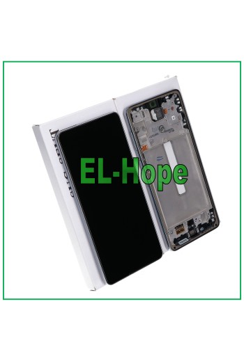 PANTALLA TÁCTIL LCD ORIGINAL SAMSUNG GALAXY A73 5G 2022 SM A736 A736B MARCO NEGRO