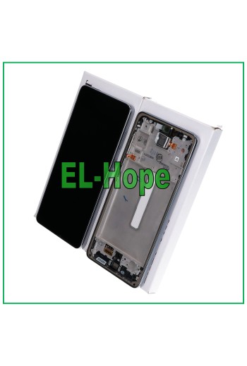 PANTALLA TÁCTIL LCD ORIGINAL SAMSUNG GALAXY A73 5G 2022 SM A736 A736B MARCO NEGRO