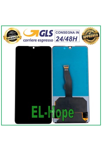 PANTALLA LCD TFT PARA HUAWEI P30 ELE-L09 ELE-L29 PANTALLA TÁCTIL DE VIDRIO NEGRA