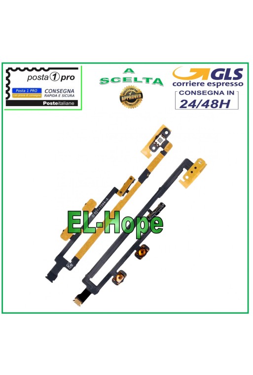 TECLAS DE SILENCIO FLEXIBLES PLANAS ENCENDIDO/APAGADO VOLUMEN IPAD 5 AIR A1474 A1475 A1476