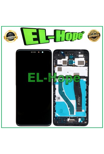 PANTALLA LCD + MARCO PARA ALCATEL 1X 2019 5008 PANTALLA TÁCTIL CRISTAL NEGRO