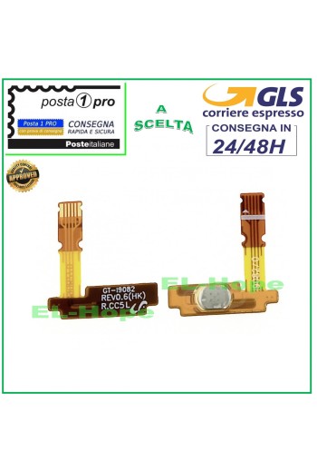 TECLA DE ENCENDIDO PLANA FLEXIBLE SAMSUNG GALAXY GRAND NEO GT I9060 I9060i Plus