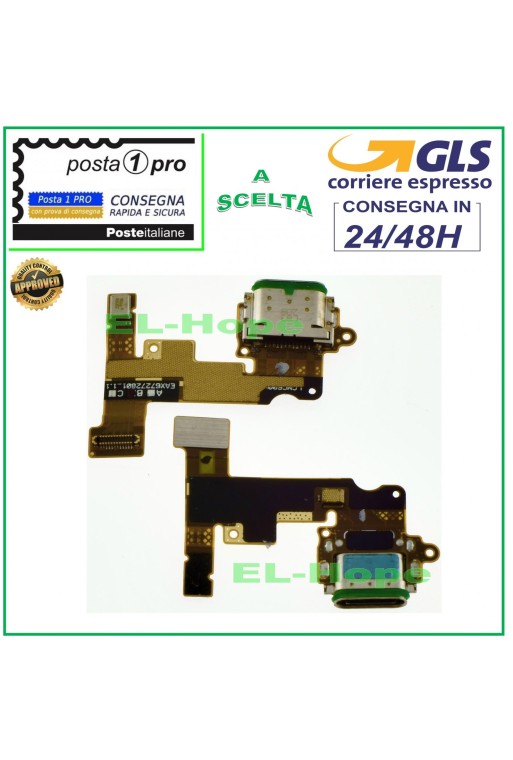 CONECTOR DE CARGA LG G6 H870 H871 H872 LS993 VS998 TIPO C DOCK FLEX MICRÓFONO 