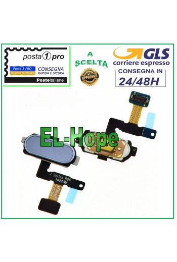 BOTÓN CENTRAL HOME SAMSUNG GALAXY J5 J7 2017 J530 J730 SENSOR DE HUELLAS DACTILARES PLATA