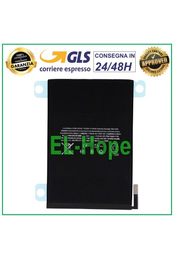 BATERÍA DE REPUESTO DE IONES DE LItio PARA APPLE IPAD MINI 4 A1538 A1550 A1546 5124 mAh