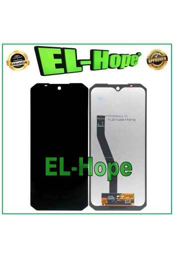 PANTALLA LCD PARA OUKITEL WP6 PANTALLA TÁCTIL DE CRISTAL MONITOR MONTADO NEGRO
