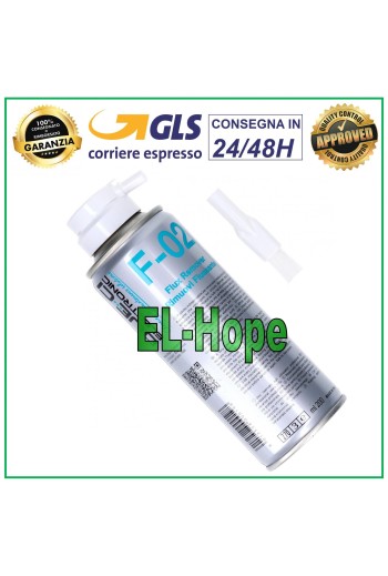 SPRAY ANTI-FUNDENTE REMOVEDOR DE FUNDENTE LIMPIEZA DE SOLDADURA 200 ml F-02 DUE CI