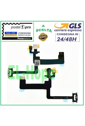 TECLA FLEXIBLE ENCENDIDO APAGADO APPLE IPHONE 6 PLUS VOLUMEN FLASH MICRÓFONO