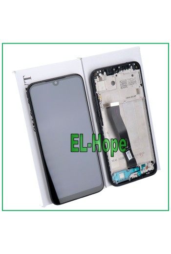 PANTALLA LCD ORIGINAL + MARCO XIAOMI REDMI 7 M1810F6LE G PANTALLA TÁCTIL CRISTAL NEGRO